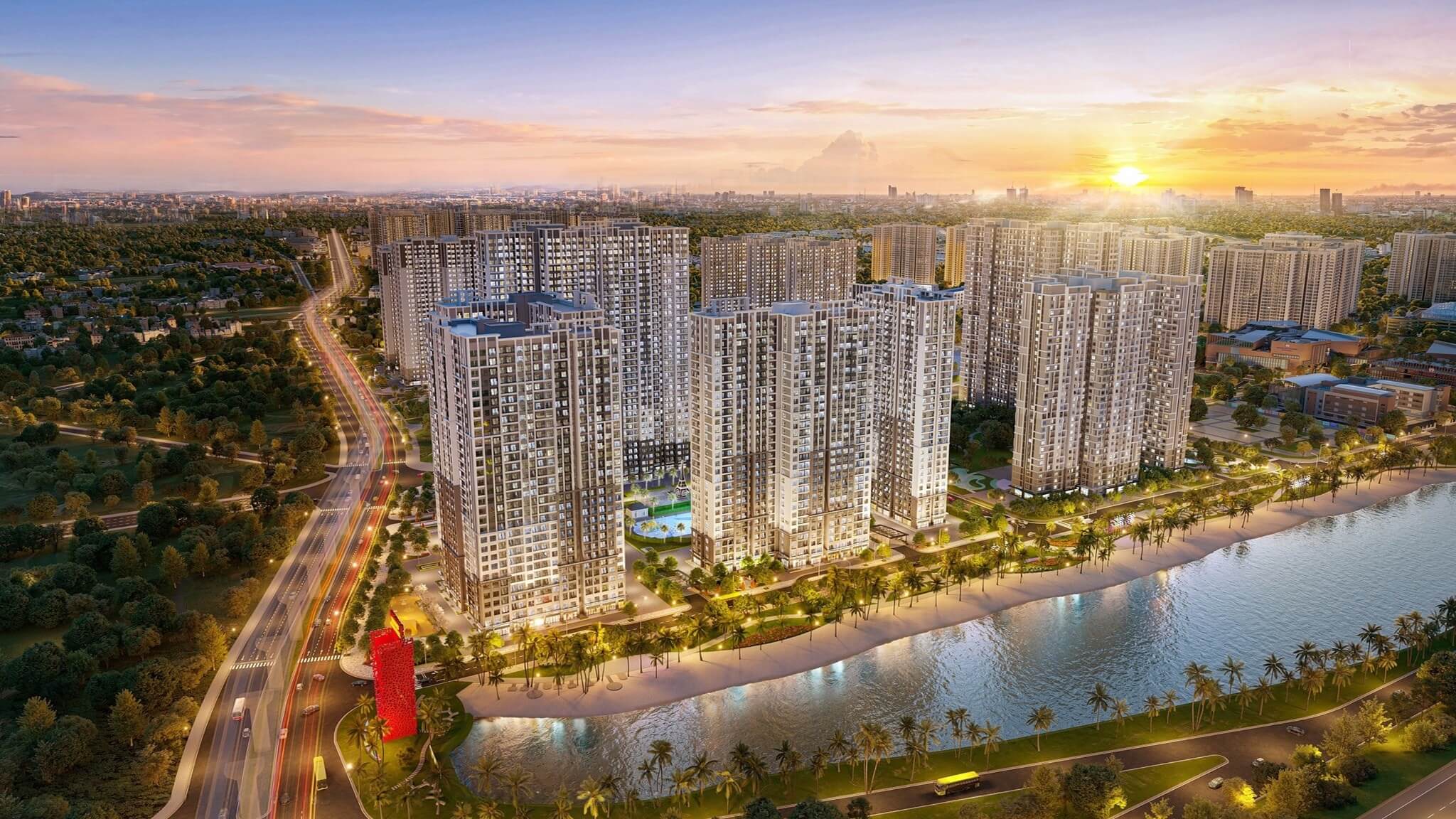 Giá liền kề Sun Group Mê Linh – Cập nhật chi tiết theo từng mặt đường